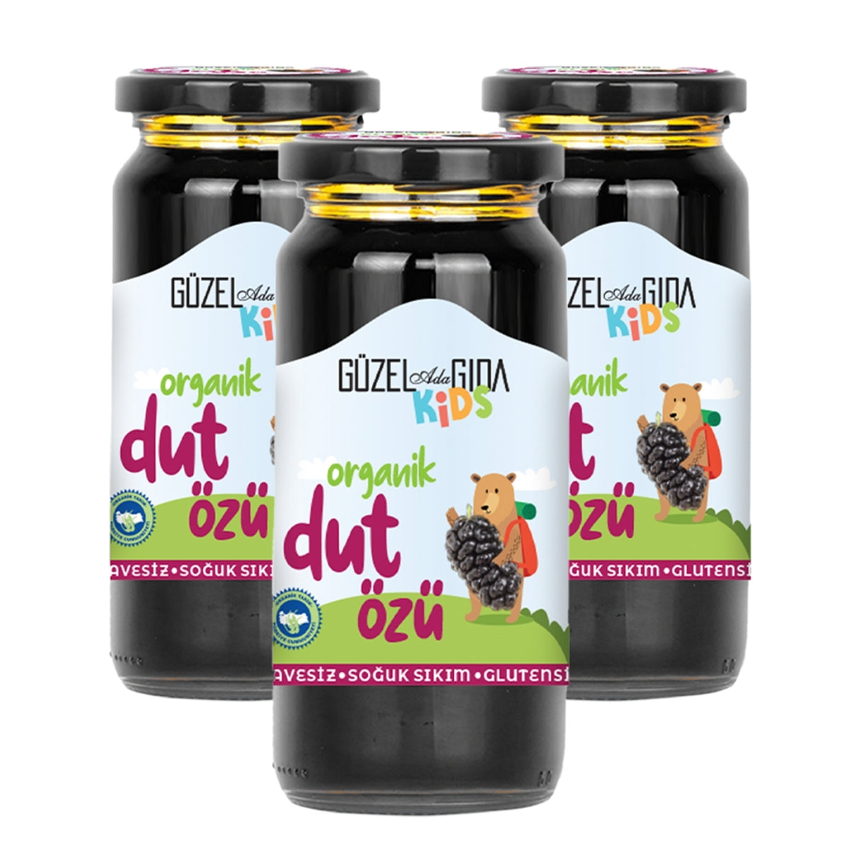 Kids Organik Dut Özü 3X290 Gr