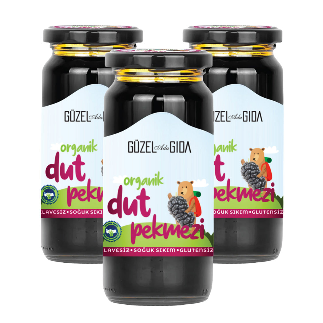 Kids Organik Dut Pekmezi 3X290 Gr