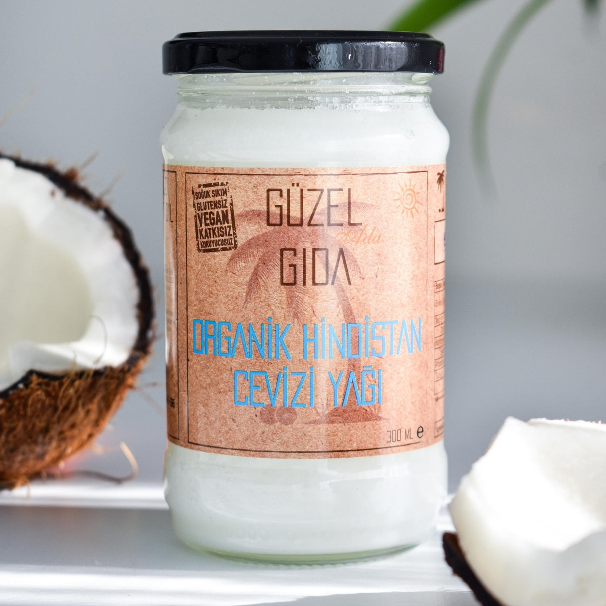 Organik Hindistan Cevizi Yağı 300 Ml