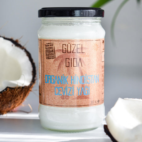 Organik Hindistan Cevizi Yağı 300 Ml