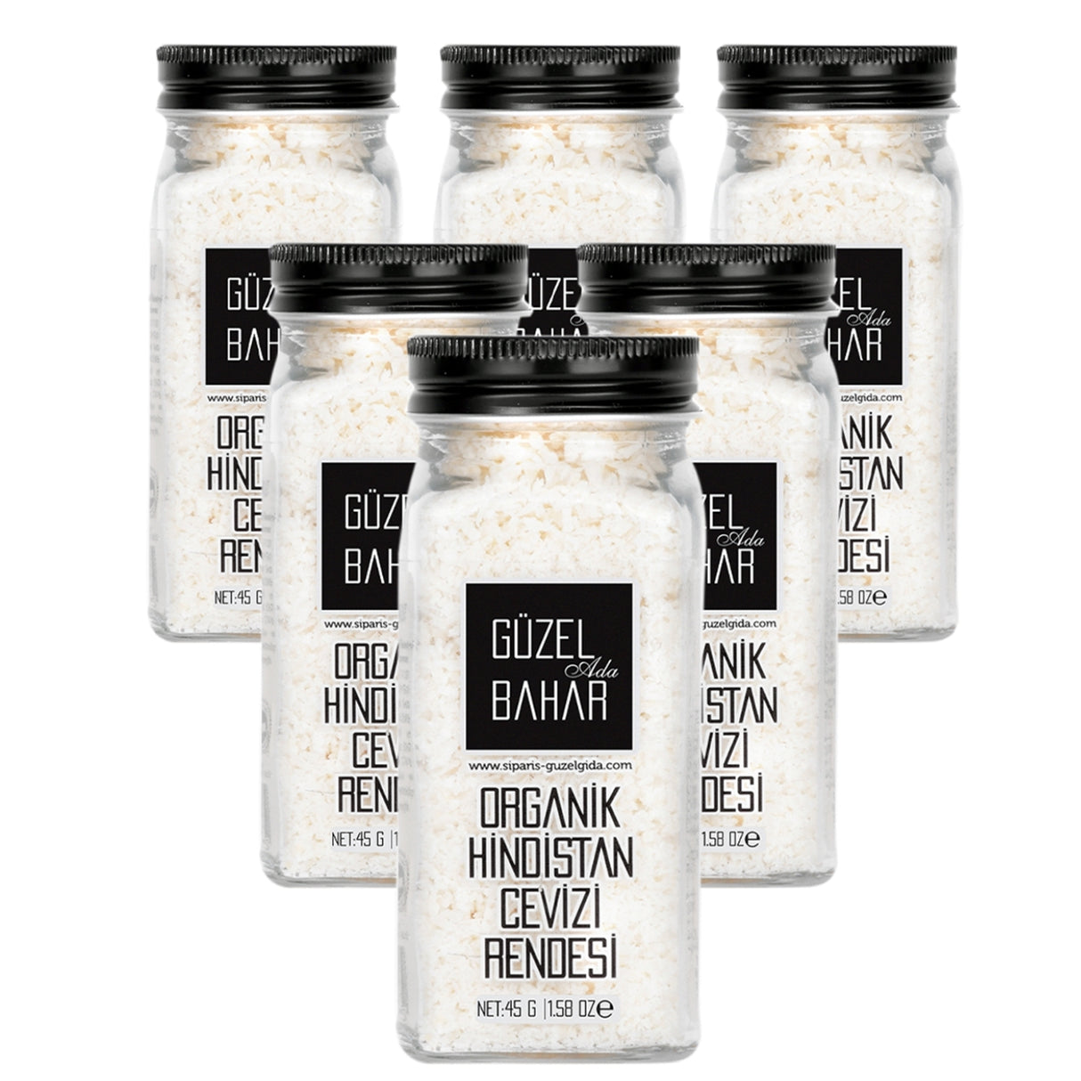 Organik Hindistan Cevizi Rendesi 6X45 Gr