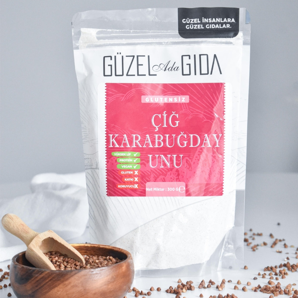 Мука гречневая сырая 300г