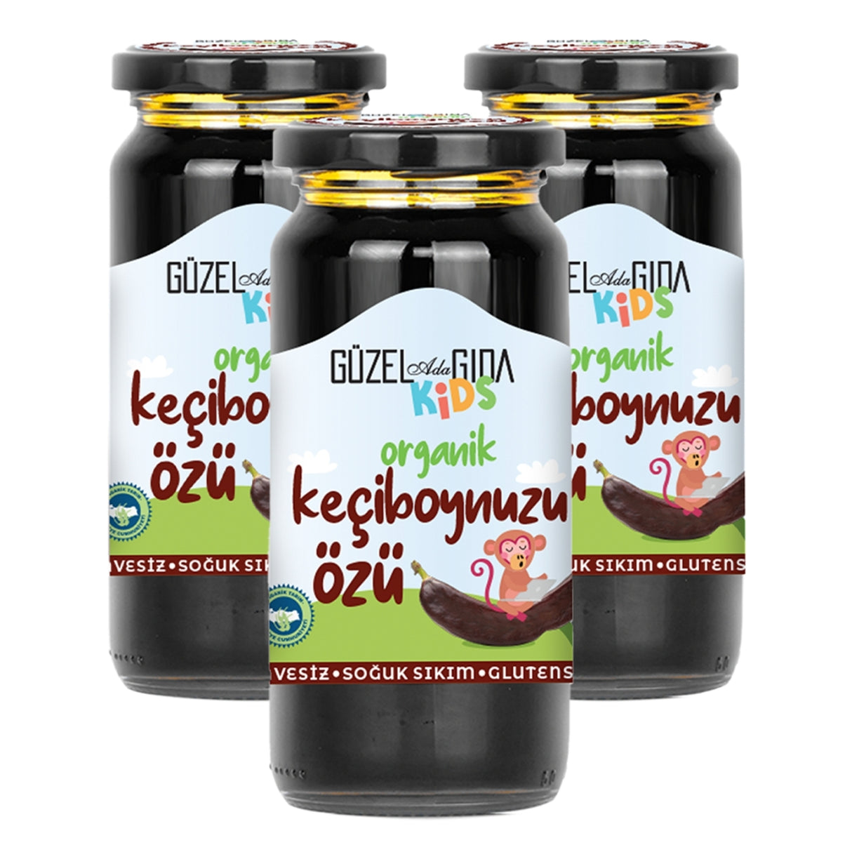 Kids Organik Keçiboynuzu Özü 3X290 Gr