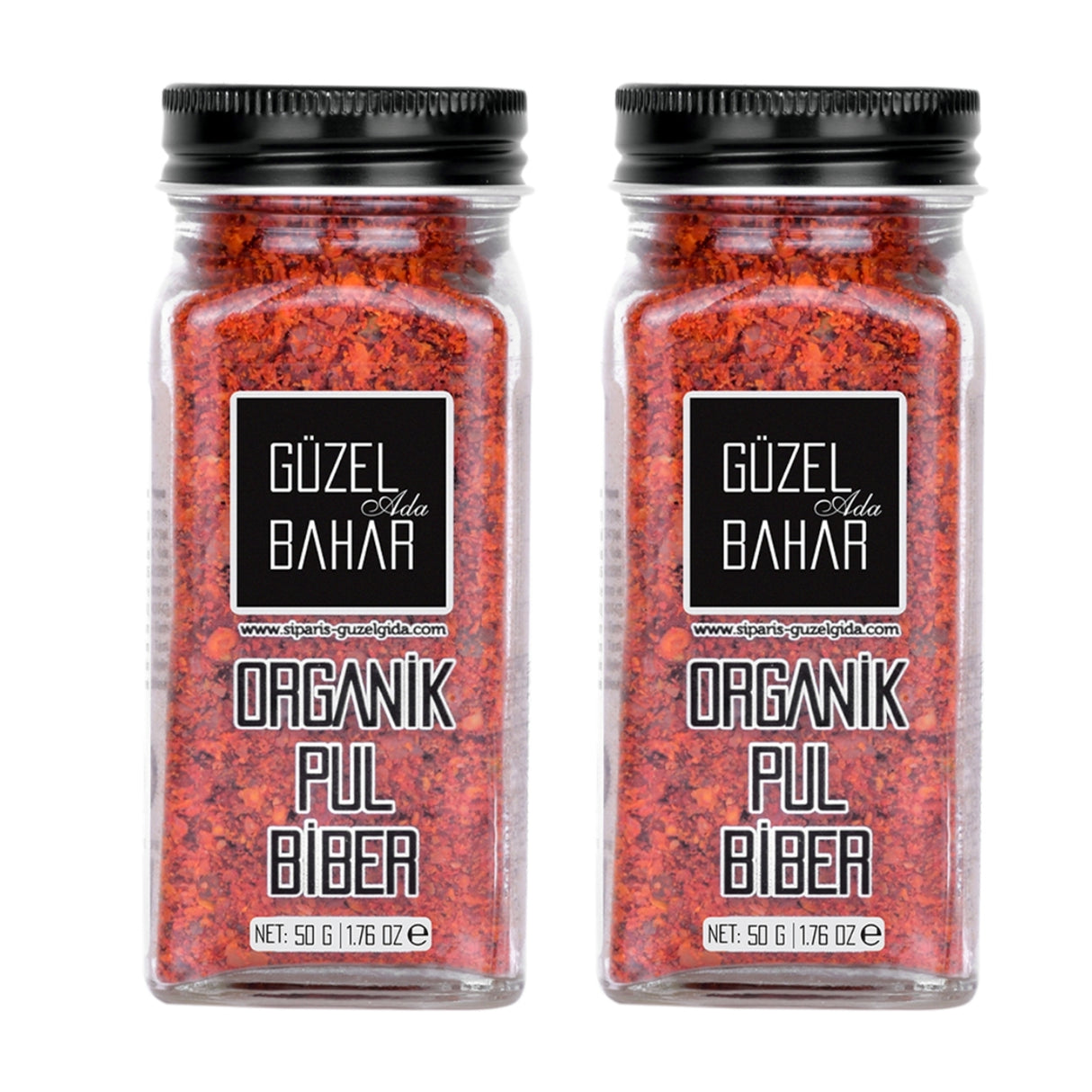 Organik Pul Biber 2X50 Gr