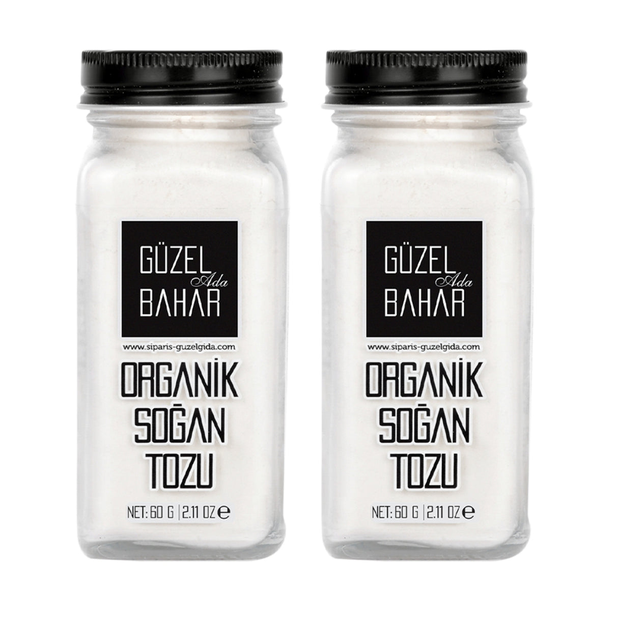 Organik Soğan Tozu 2X60 Gr