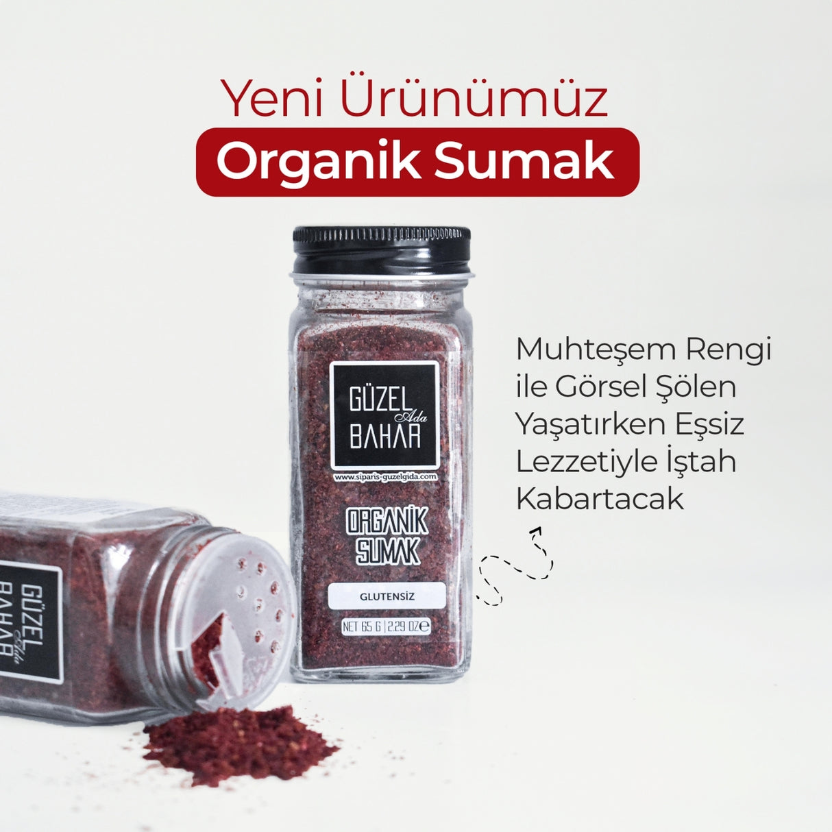 Organik Sumak 65 Gr