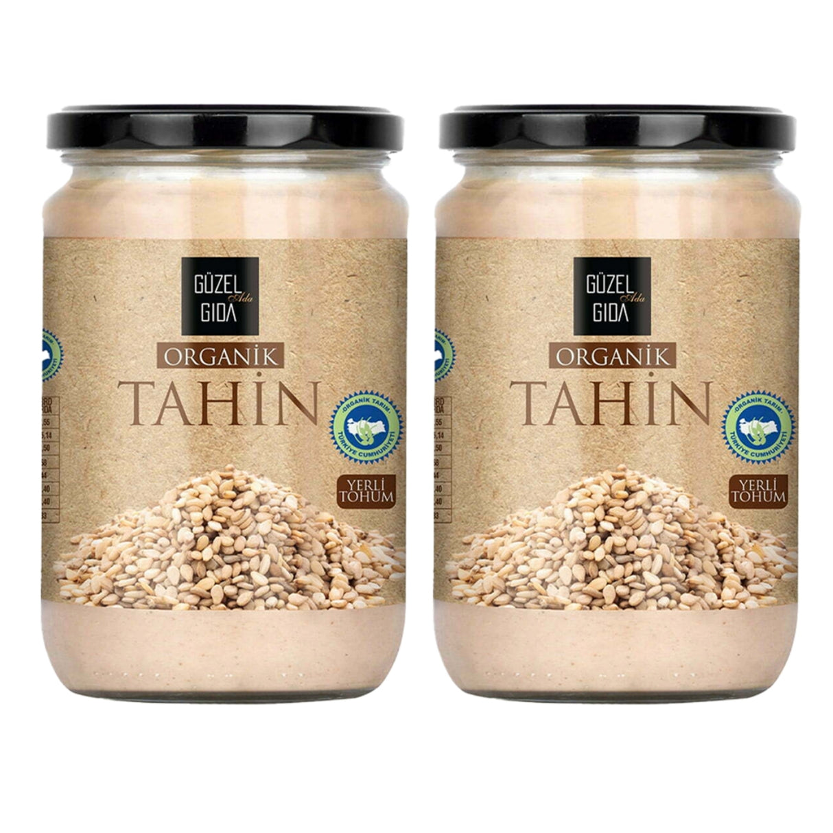 Organik Tahin Yerli Susam Glutensiz 2X600 Gr
