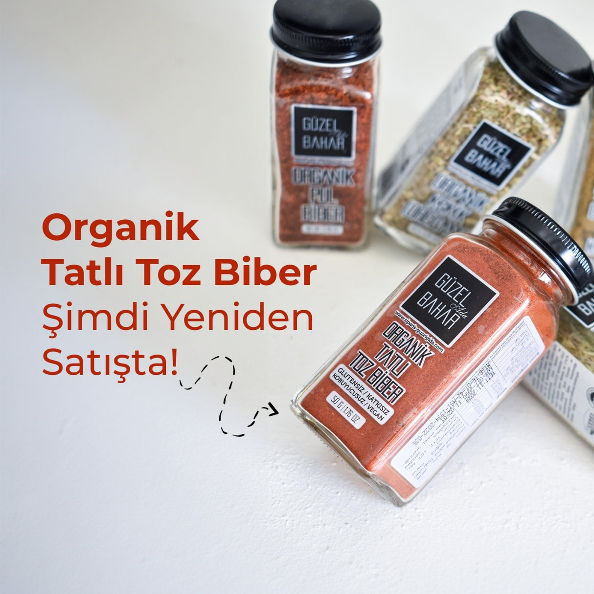 Organic Sweet Pepper Powder 50G