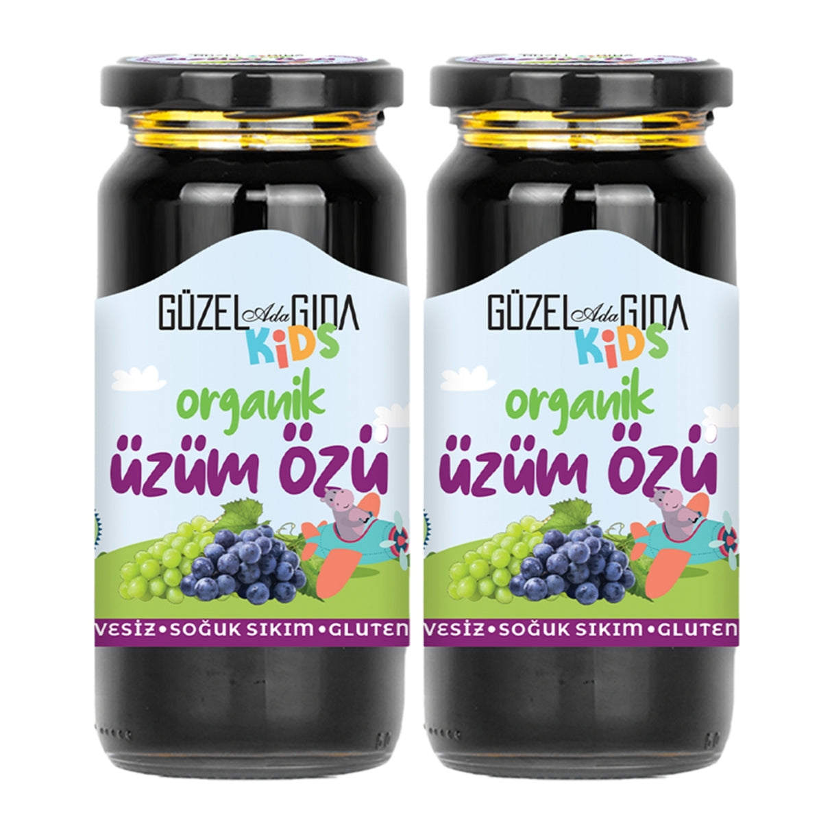 Kids Organik Üzüm Özü 2X290 Gr