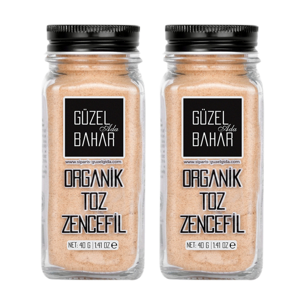 Organik Toz Zencefil 2X40 Gr