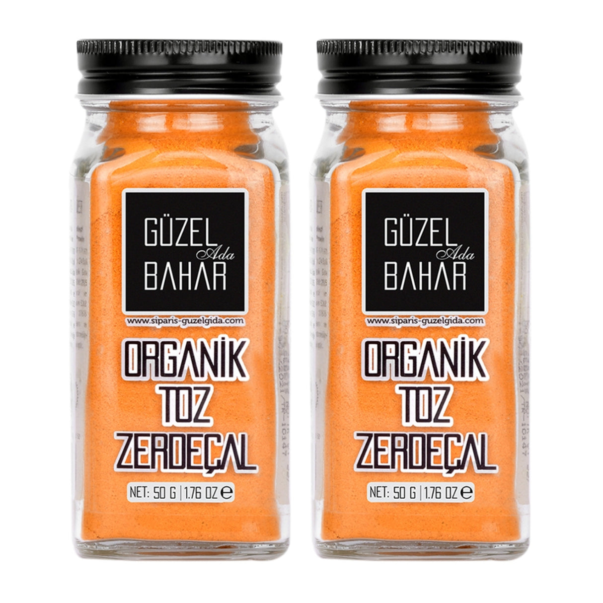 Organik Toz Zerdeçal 2X50 Gr