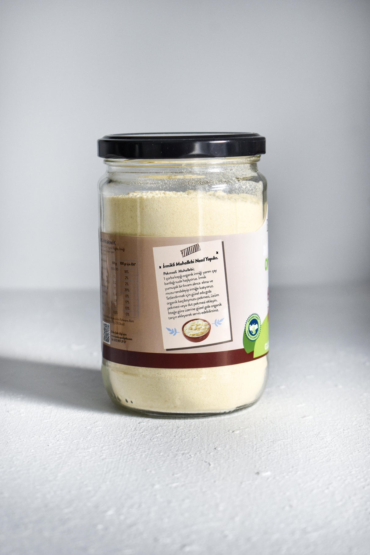 Organik İrmik 350 Gr