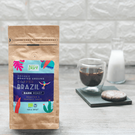 Organik Öğütülmüş Filtre Kahve Brezilya Dark 200 Gr