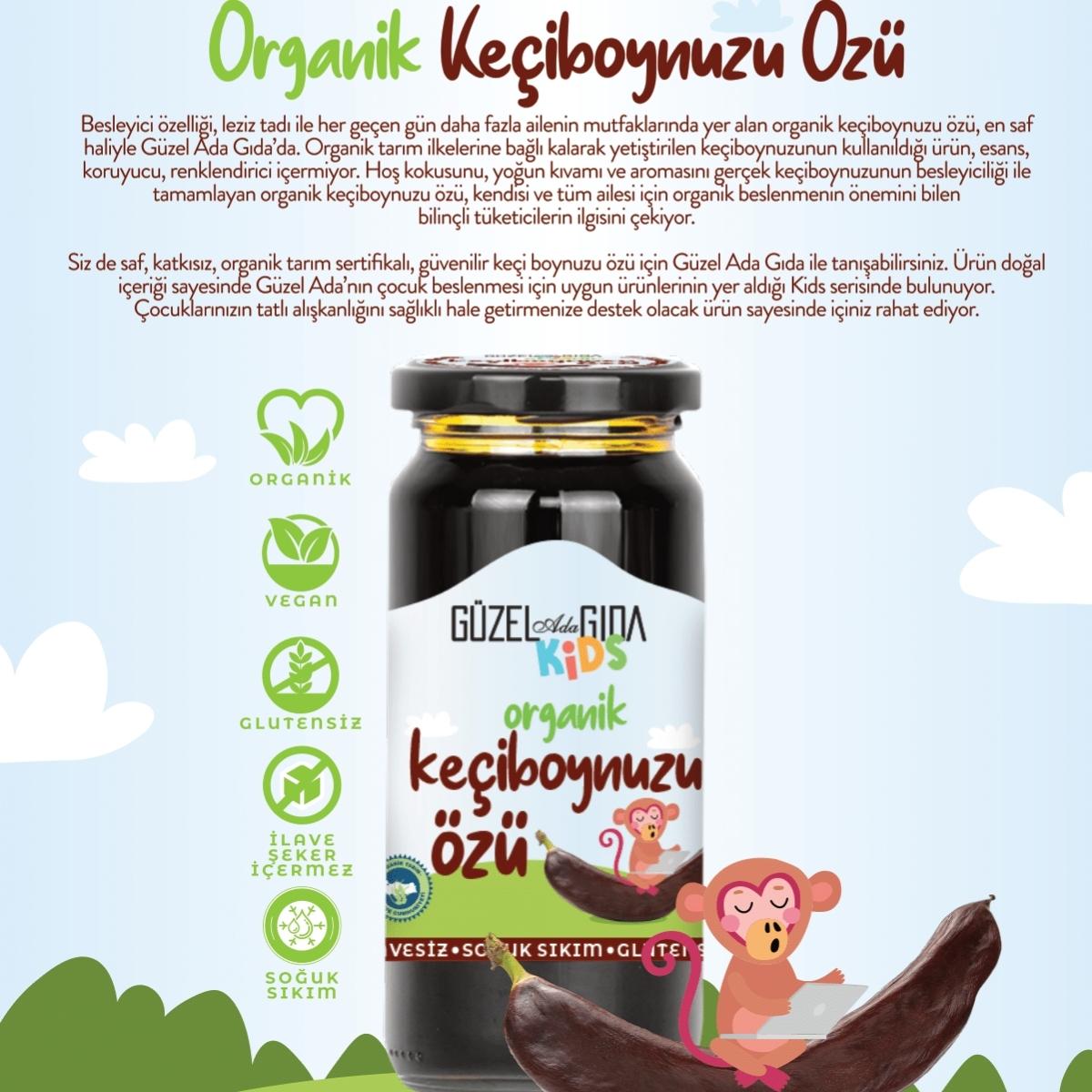 Kids Organik Keçiboynuzu Özü 290 Gr