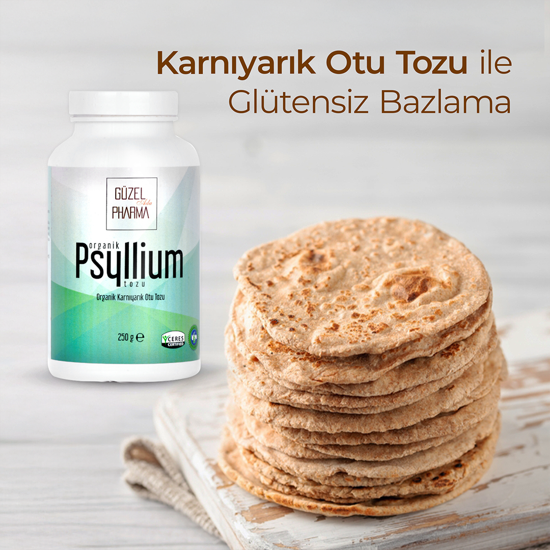 Psyllium Karnıyarık Otu Tozu 3X250G