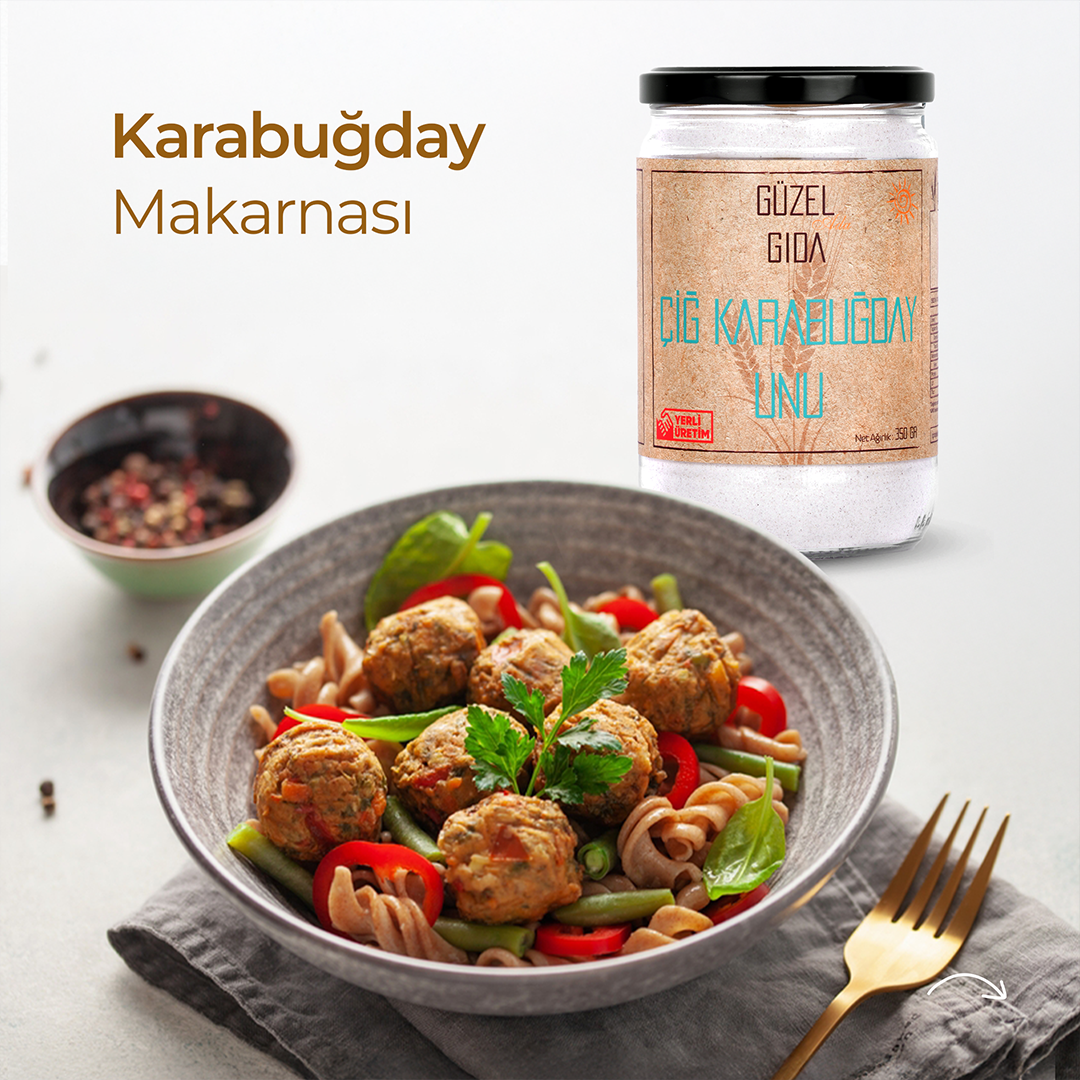 Çiğ Karabuğday Unu 2X350G