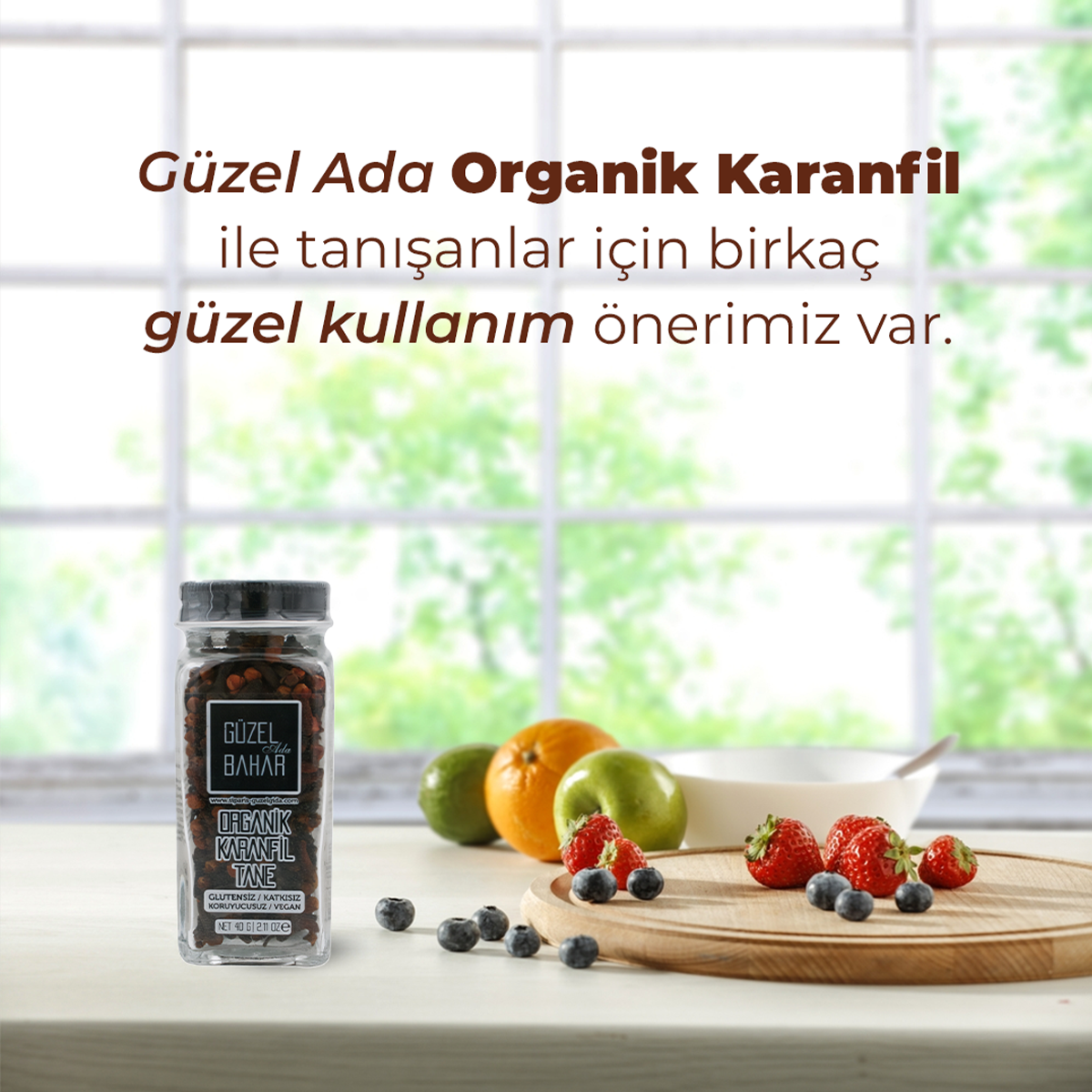 Organik Karanfil Tane 40G