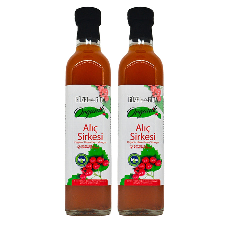 Organik Alıç Sirkesi 2X500 Ml