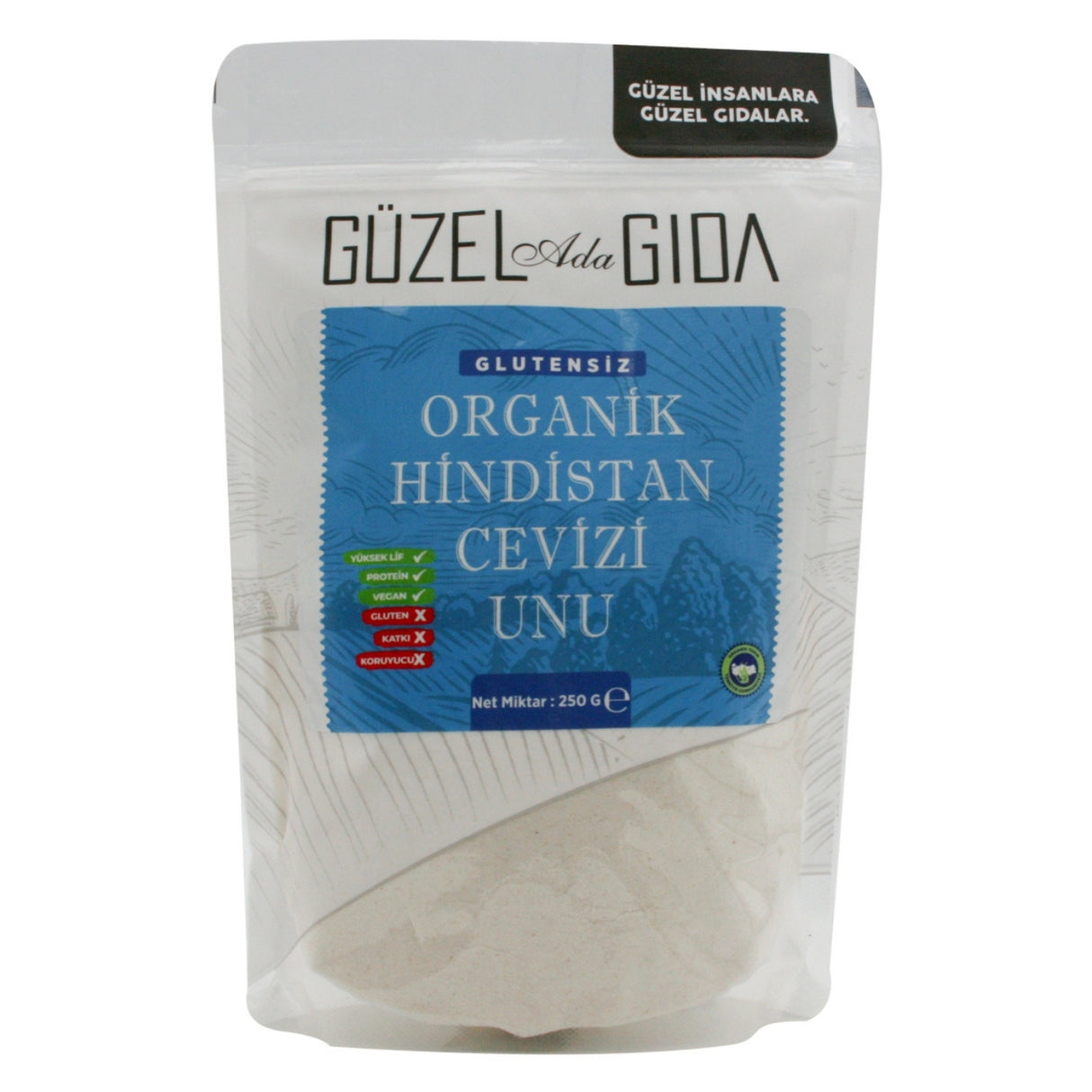 Organik Hindistan Cevizi Unu 250G