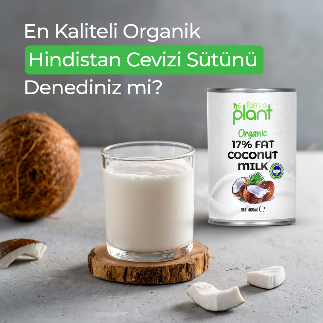 ORGANİK, KATKISIZ HİNDİSTAN CEVİZİ SÜTÜ