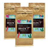 Organic Ground Filter Coffee Brazilian Medium 3X200G 