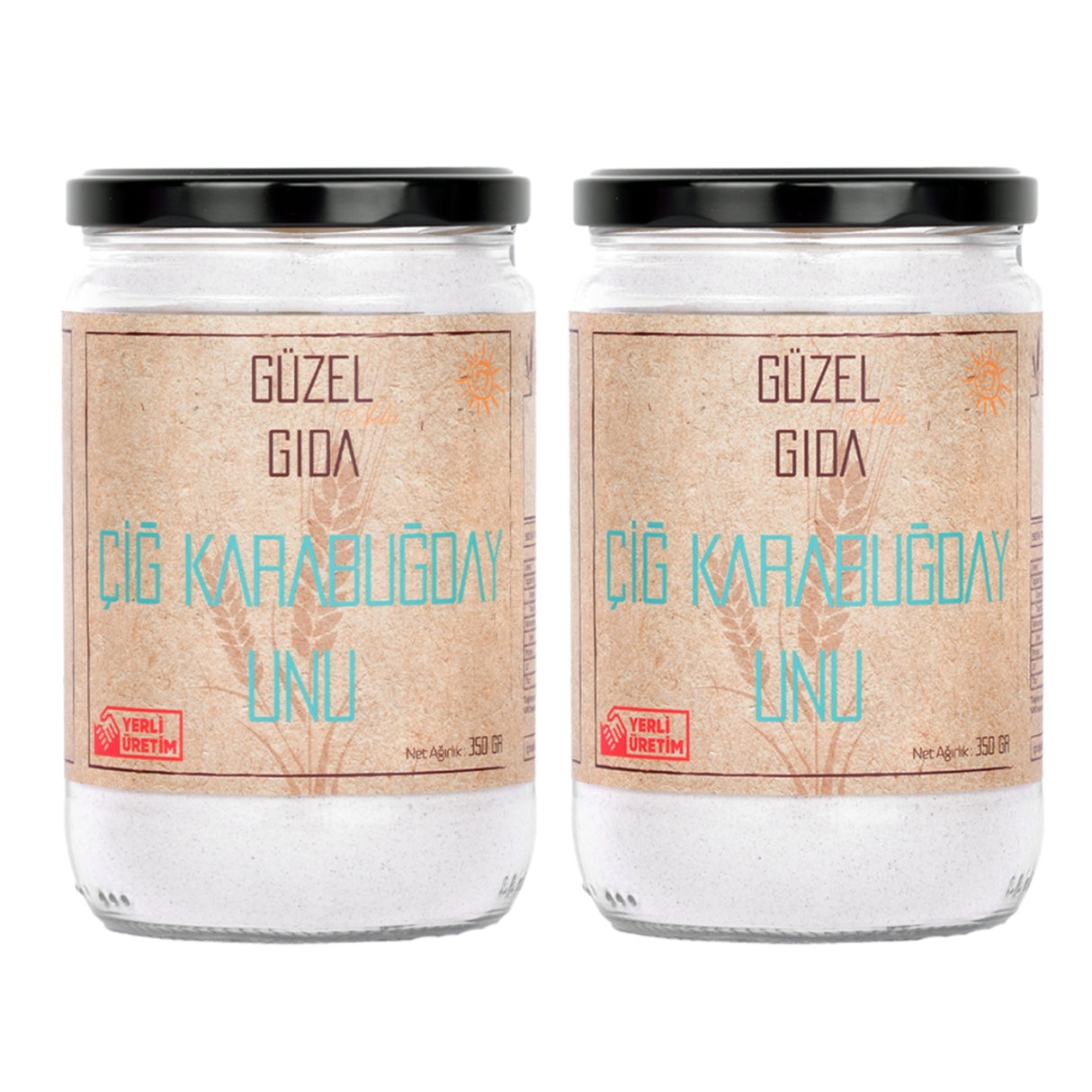 Çiğ Karabuğday Unu 2X350G