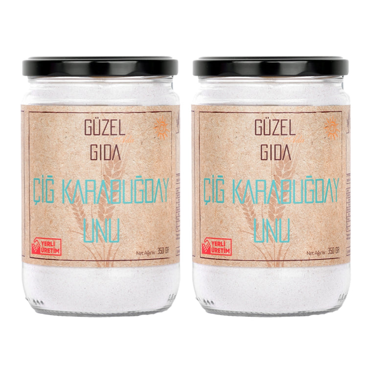 Çiğ Karabuğday Unu 2X350 Gr