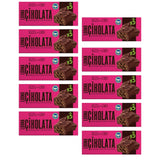 Lokma Chocolate Double Cocoa Hazelnut Vegan Bar 10X35G 