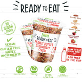 Peanut Butter Strawberry Rice Crisps Healthy Snack 12X35G