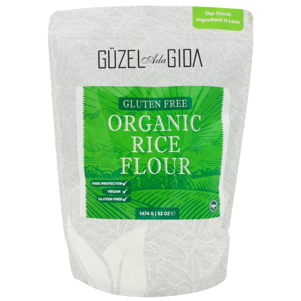 Organik Pirinç Unu Glutensiz 1474G