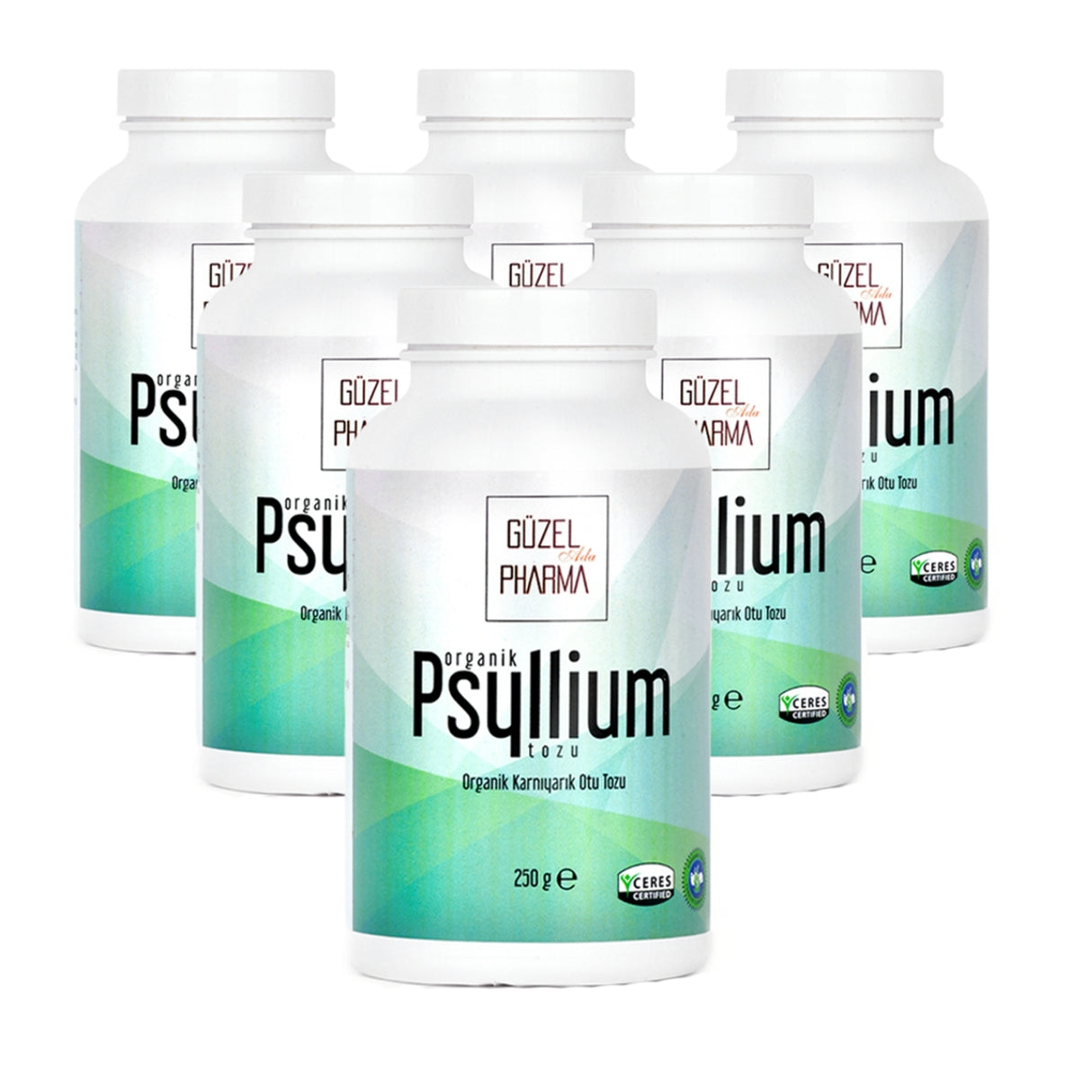 Psyllium Karnıyarık Otu Tozu 6X250G