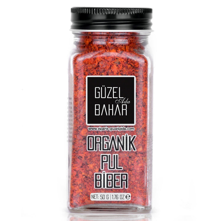 Organik Pul Biber 50 Gr