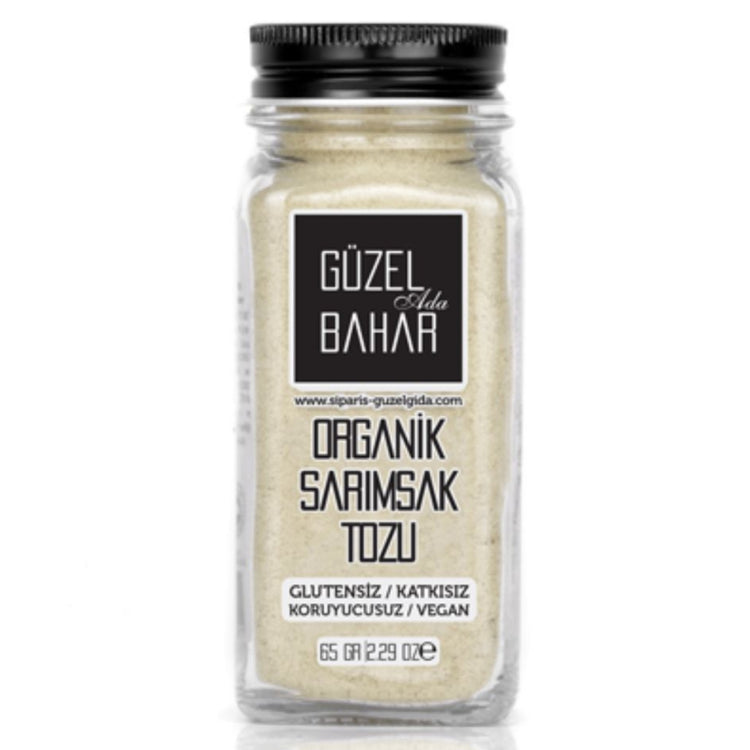 Organik Sarımsak Tozu 65G