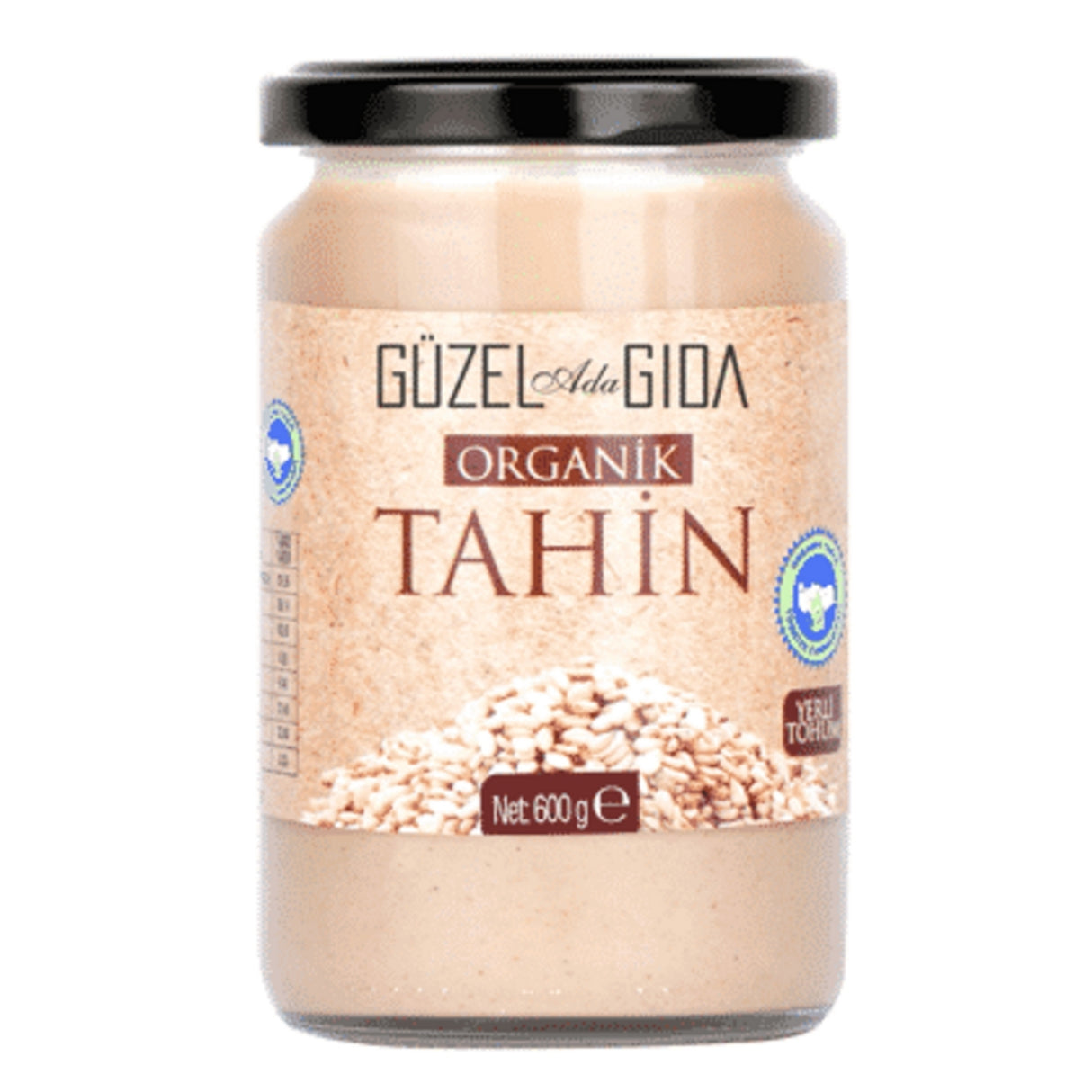 Organik Tahin Yerli Susam Glutensiz 2X600G