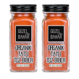 Organik Tatlı Toz Biber 2X50G