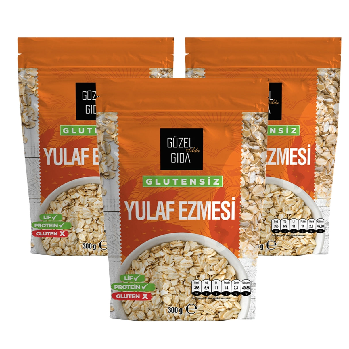 Yulaf Ezmesi 3X300G