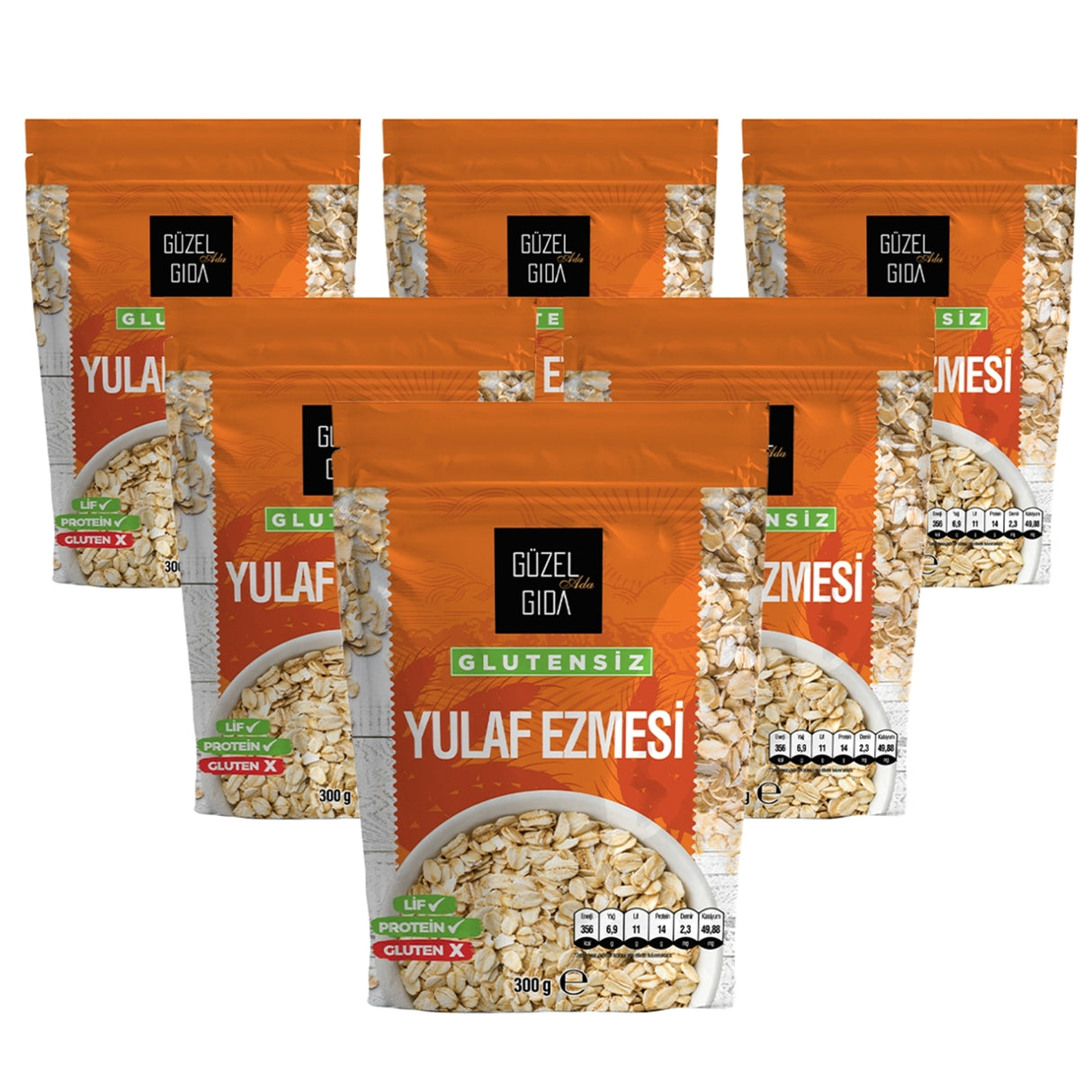 Yulaf Ezmesi 6X300G