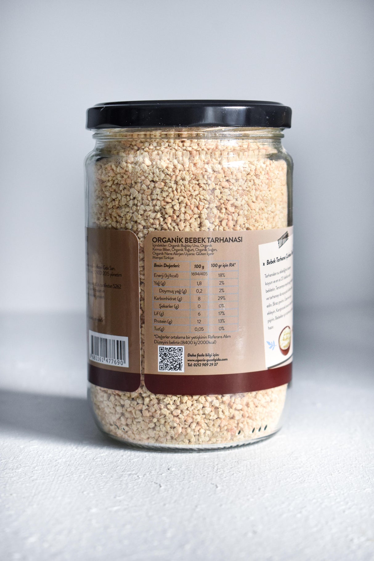 Organik Tarhana +6 Ay 500 Gr