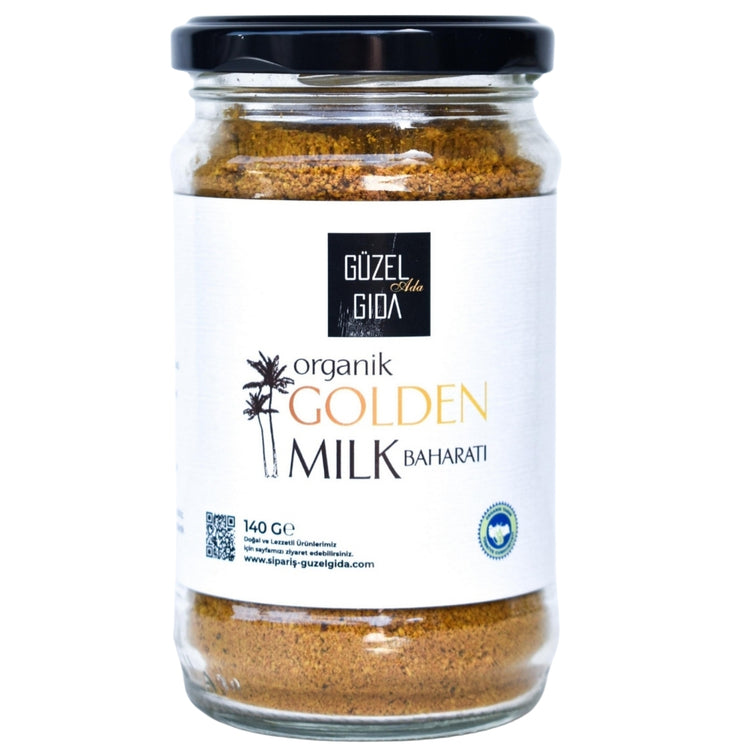 Organik Altın Süt ( Golden Milk ) Baharatı 140 Gr