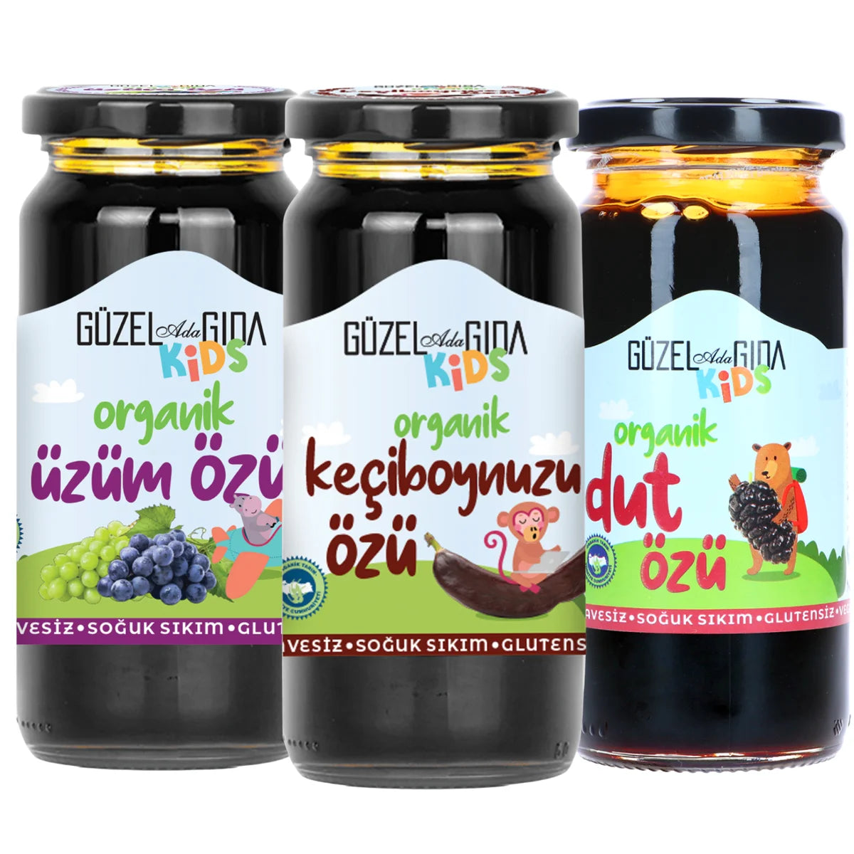 Kids Organic Molasses Set (3 Pieces) 