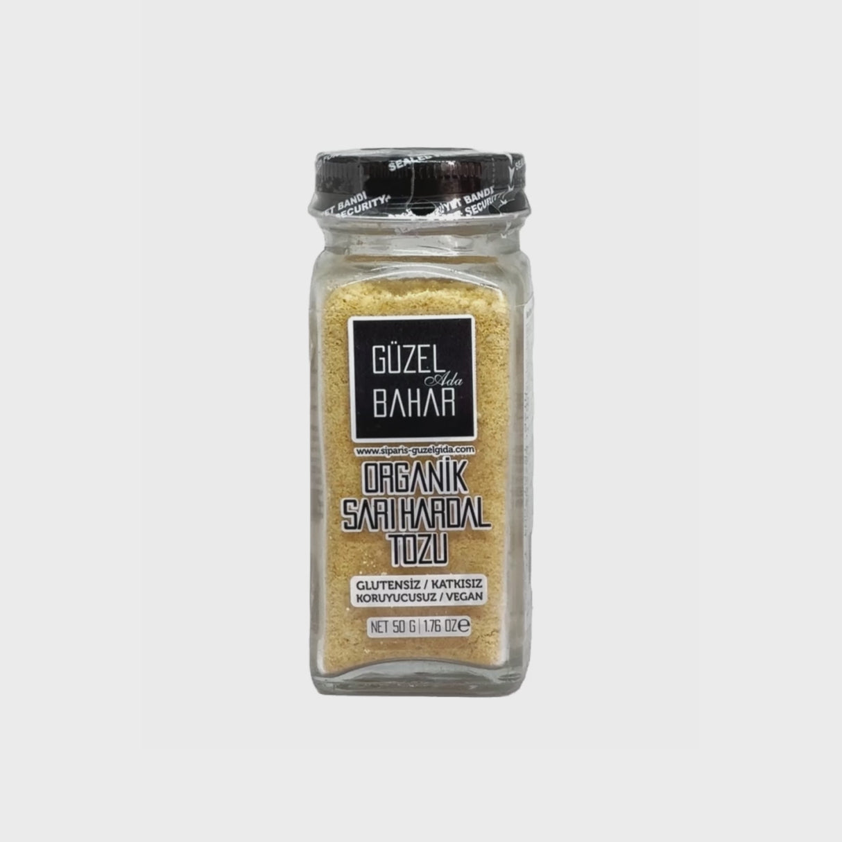 Organic Yellow Mustard Powder 50G 