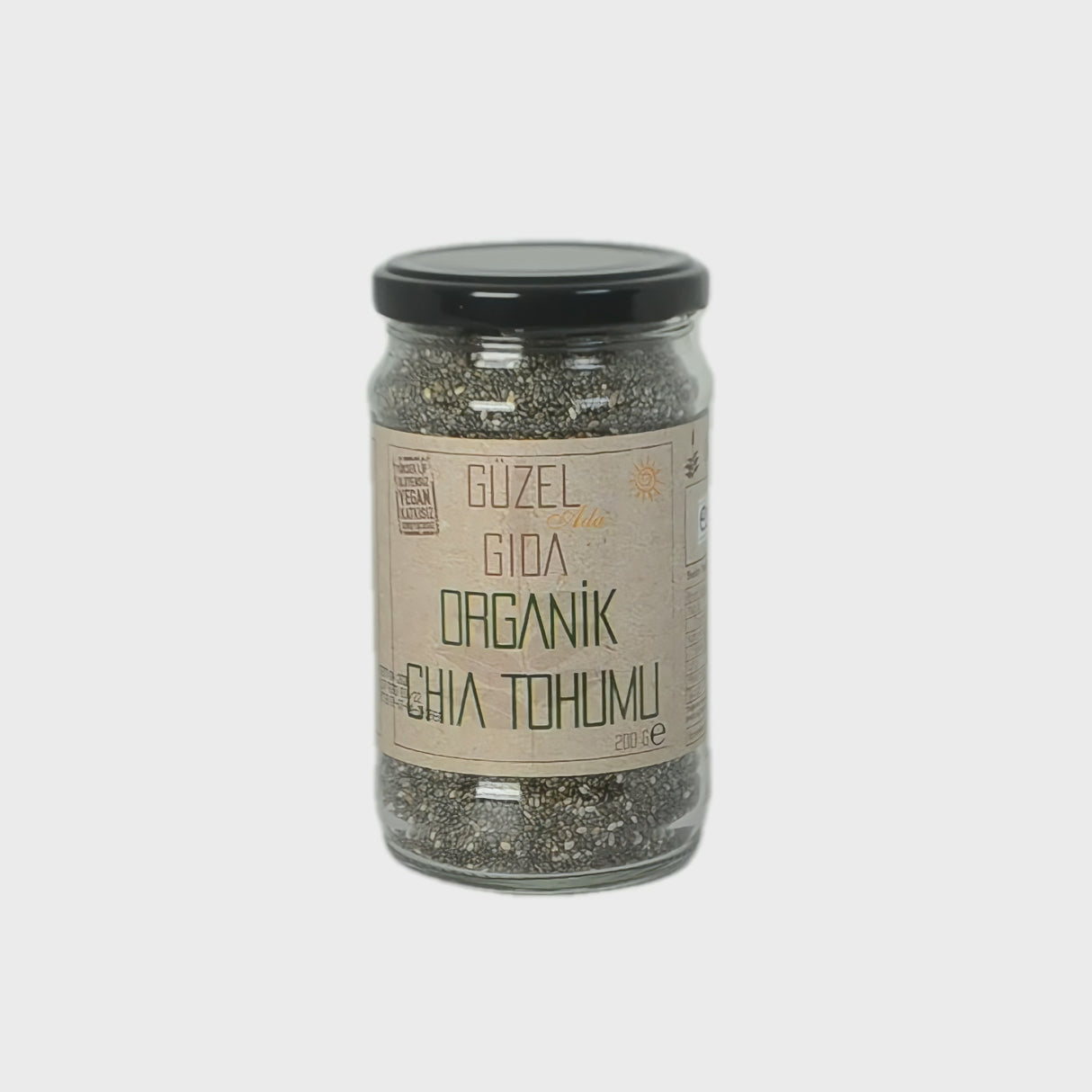 Organic Chia Seeds 200g 