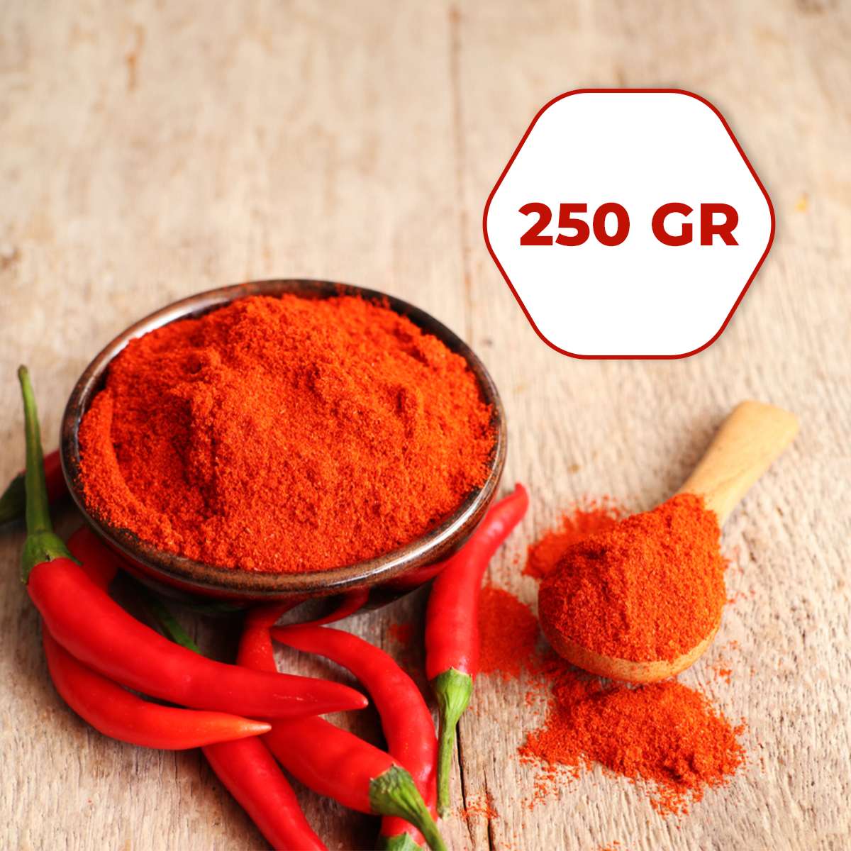 Organic Sweet Pepper Powder 250G Economic Package