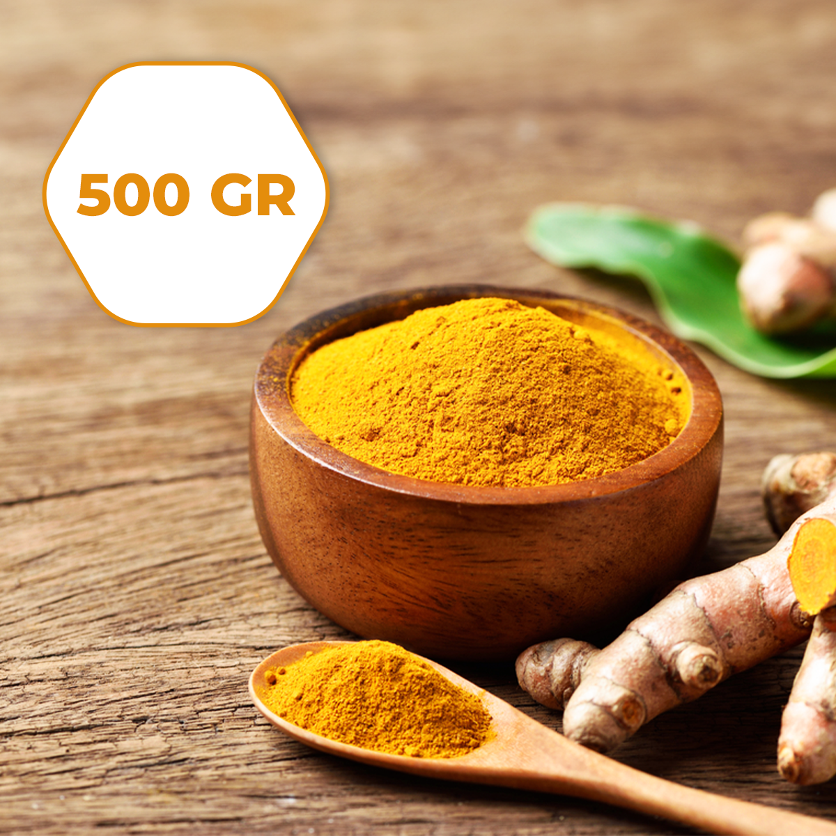 Organic Turmeric Powder 500G Economical Package